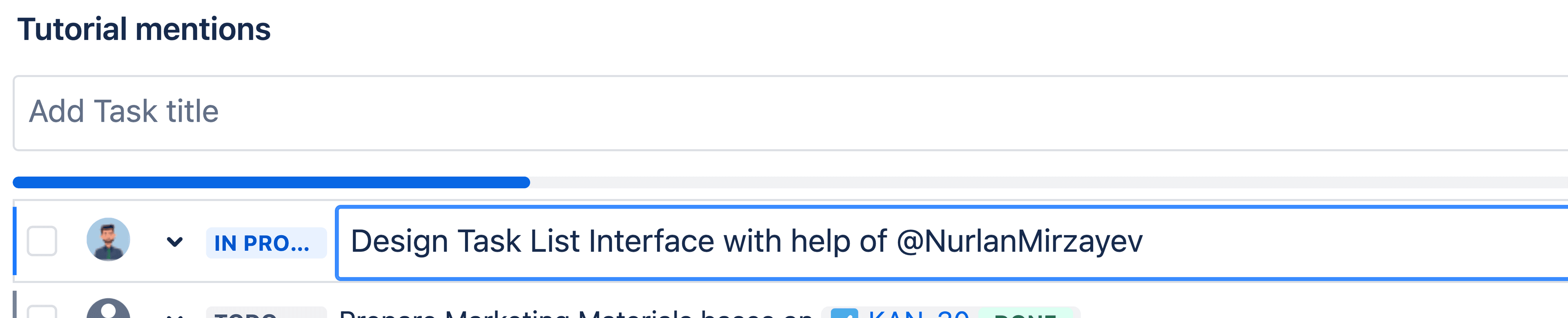 manual user mention by id edit mode demonstrated